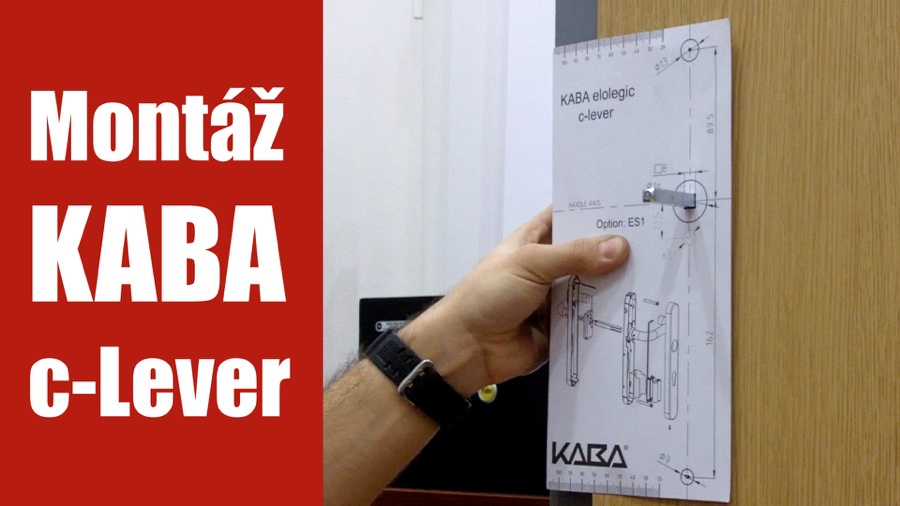Montáž přístupového systému KABA c-Lever